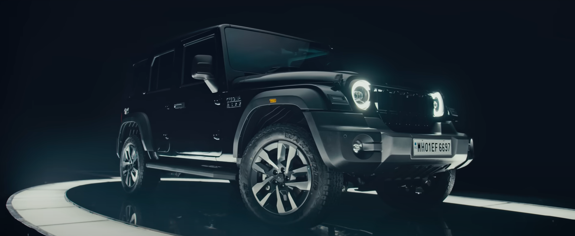 Mahindra Thar Roxx launching soon Spy shot of Mahindra Thar Roxx