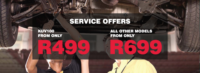 Mahindra Service Offers