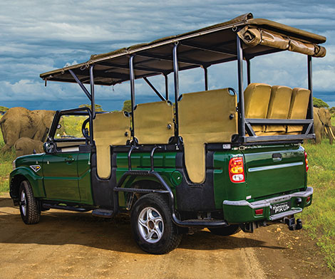 Mahindra S4 Pik Up Game Viewer 4x2 and 4x4